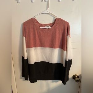Very soft multicolor sweater